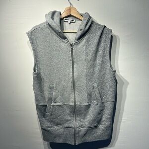 McQ by McQueen Sleeveless Knit Hoodie